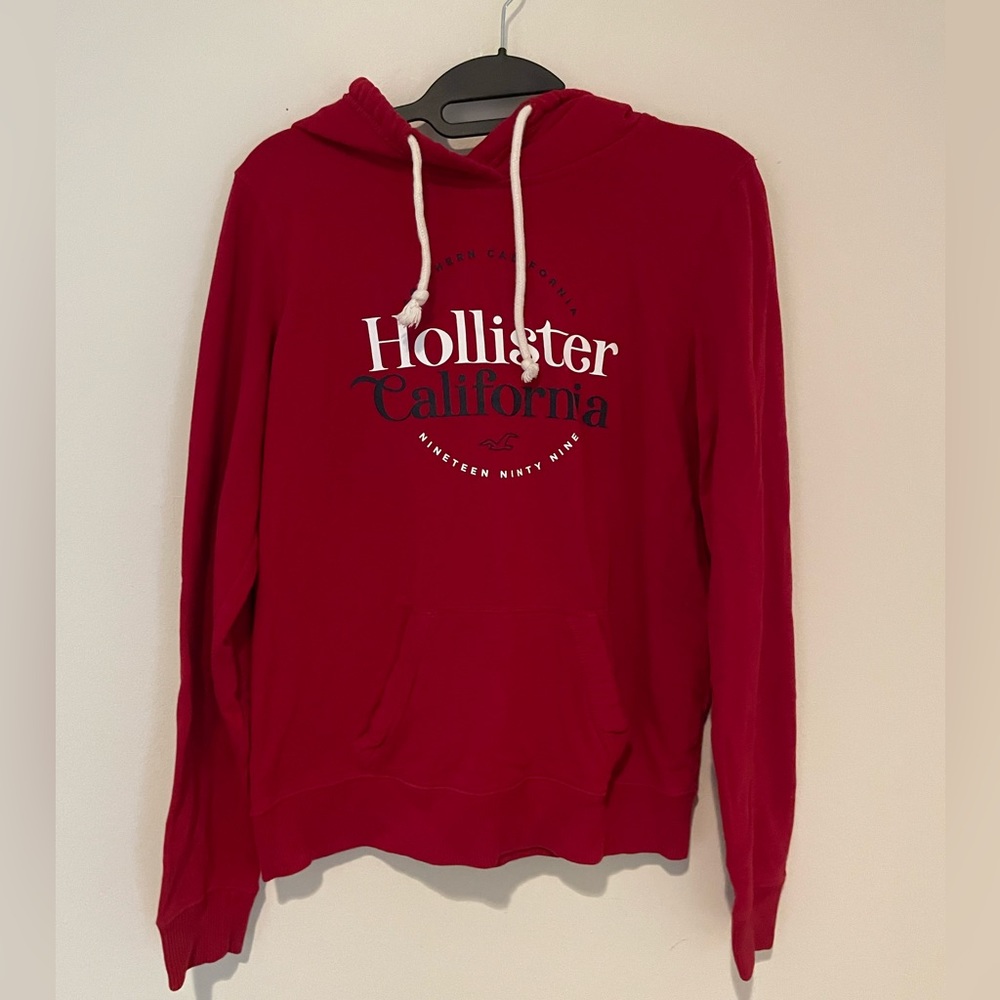 Red Hollister Hoodie
